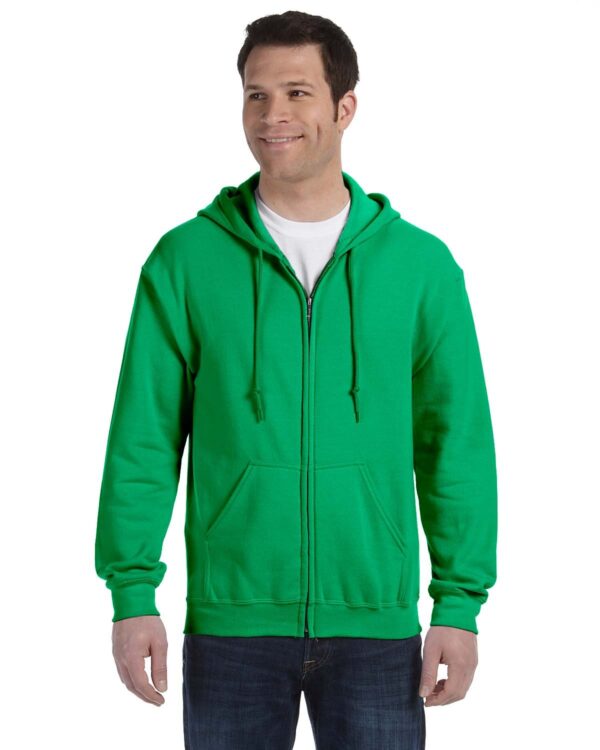Full Zip Hoodie Sweatshirts - With embroidered