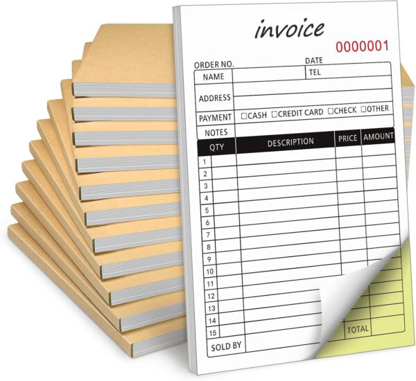 Receipts Carbonless Forms